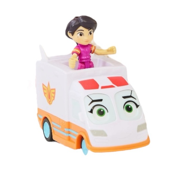 Disney Junior FireBuds Violet And Axi Ambulance - Picture 2 of 7